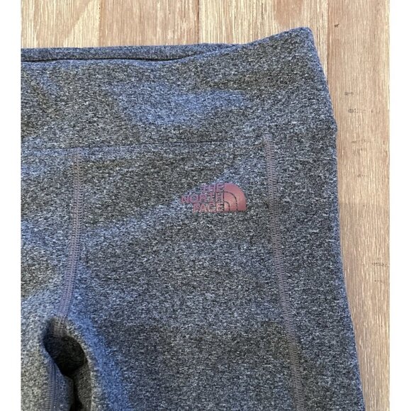The North Face FlashDry Cropped Leggings Womens Small Heather Gray - Picture 2 of 4